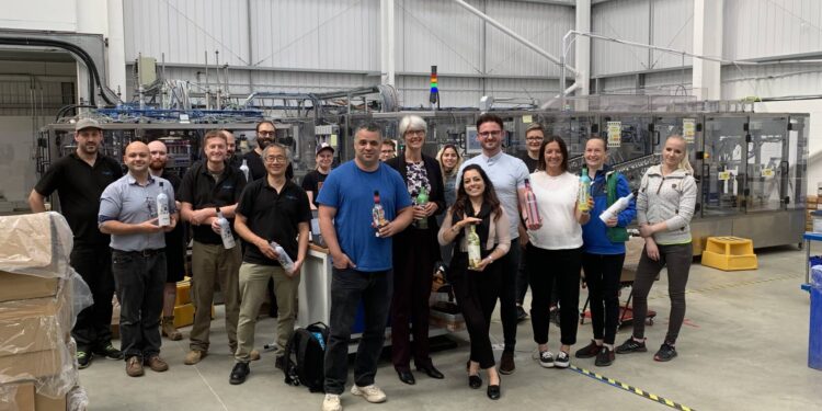 Frugalpac sells world’s first paper bottle machine