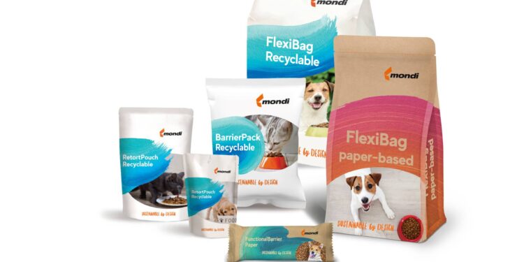 Mondi expands capacity in sustainable pet food packaging solutions