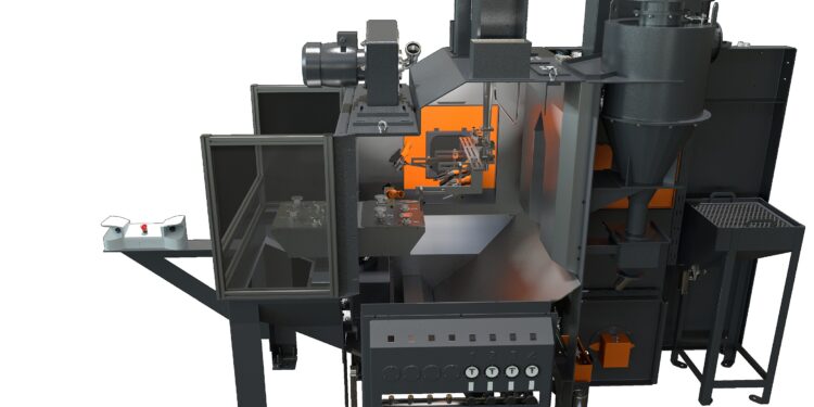 Perfect De-Flashing and Dedusting of Duroplast and Thermoplast Components at the Production Rate of the Injection Molding Machine