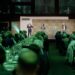 Partners kick off anniversary celebrations: Hundreds of enthusiastic guests listened intently to moderator Kai Spitzl's Q&A session with Juliane Hehl, Renate Keinath and Michael Hehl (from left).