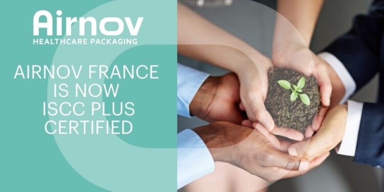 Airnov France is now ISCC PLUS certified.