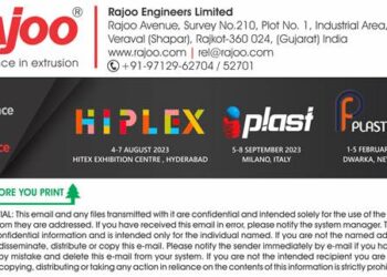 Rajoo Ushers in A New Era For Solar Cell Manufacturers - Launches Lamina è, India's First Mono & Multi-Layer EVA/POE Sheet Line For Producing Encapsulant Sheet For Solar Cells.