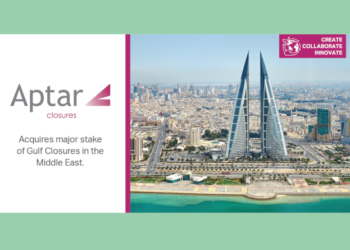 Aptar Closures Acquires Majority Stake of Gulf Closures, Adding Manufacturing Capabilities in the Middle East