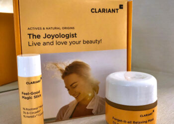 “The Joyologist” wellness formulations: The Feel-Good Magic Stick and Forget-It-All Relaxing Mask.