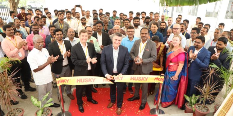 Husky Commemorates Expansion in India With Ceremonies at Chennai Facilities.