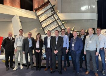 Solvay and GKN Aerospace team.