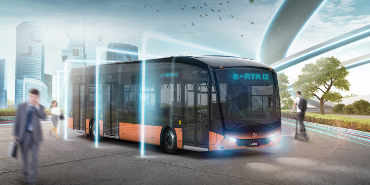 Karsan e-ATA 12-Meter Electric Bus on its way to Romania!