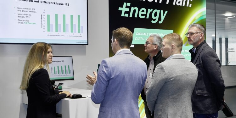 Energy efficiency was an important theme of the Arburg Anniversary Days 2023. The "Action Plan: Energy" generated a correspondingly high response.