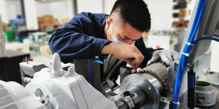 MAAG Group employees in Jiading/Shanghai, China.