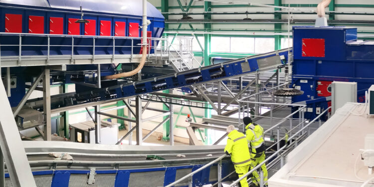 STADLER Designs and Installs First of Three High-Efficiency MRF and Compost Refinement Plants for Terna Energy in Tripoli, Greece.