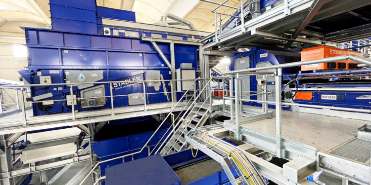 Innovative Plant Designed by STADLER for Eco.Ge.Ri Recovers Value from Waste to Deliver High-Quality Recyclables and Solid Recovered Fuel