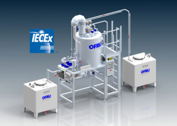 OFRU Solvent Recycling Systems are Awarded IECEx Certification.