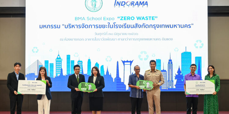 Indorama Ventures and BMA's Department of Education Announce Successful "Sustainable Plastic Waste Management" Project.