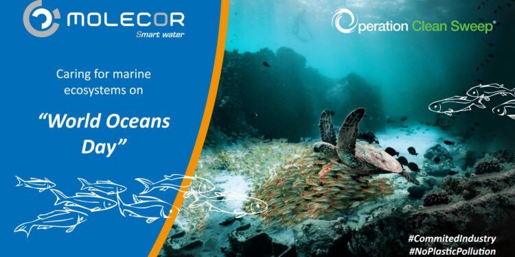 Molecor Joins the Cause to Protect Marine Ecosystems on “World Oceans Day” Thanks to the Operation Clean Sweep Programme.