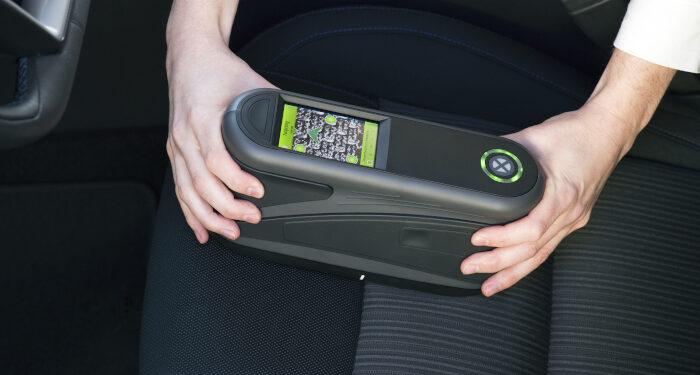 X-Rite MA-T12 spectrophotometer and PANTORA software now characterize complex material finishes in molded plastics, leathers, and coatings to improve virtual prototyping and quality control.