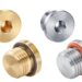 New HASCO Screw Plugs Made of Brass and Stainless Steel (HT)