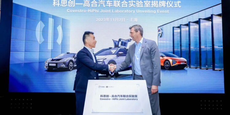 Covestro And HiPhi Launch Joint Laboratory On Advanced Material Solutions For Future Mobility