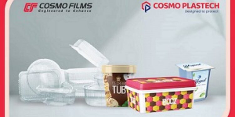 Cosmo First (erstwhile Cosmo Films) Launches Cosmo Plastech – Thin Wall Containers And Sheets