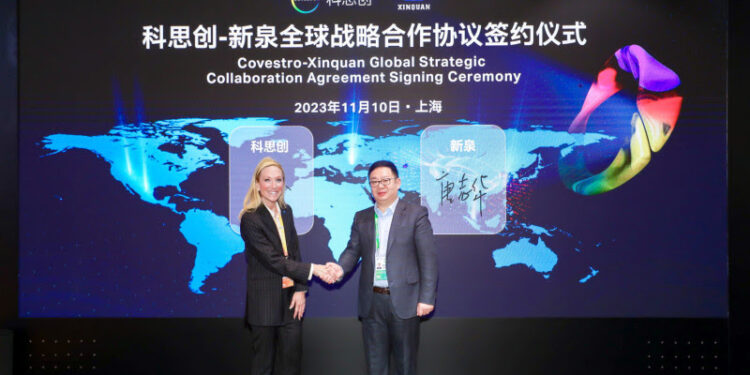Covestro Assists China’s Xinquan Automotive In Going Global
