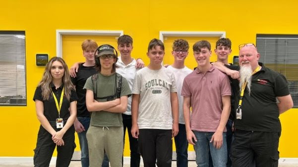 Teens Enjoy Real-World Robotics Experience Courtesy of FANUC UK