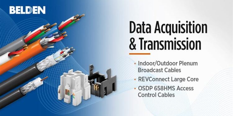 Belden Launches New Solutions to Enable Better Connectivity, Faster Speeds and More Power for Mission-Critical Environments