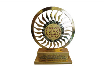 Rajoo Engineers Limited Wins the SIES SOP STAR 2023 Award for Pentafoil-POD-AX