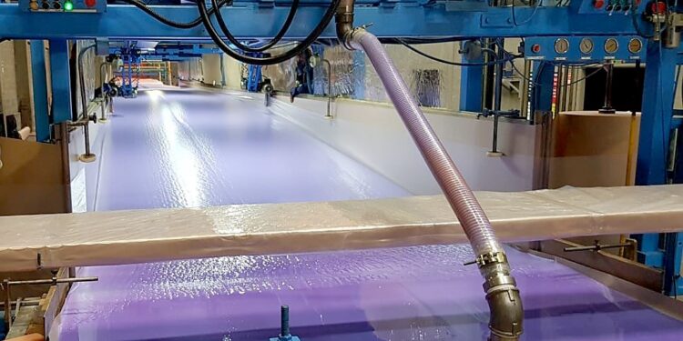 Cannon Viking Introduces the Laydown Master to Complete its Offering for PU Slabstock Foam Producers Using Solid Fillers