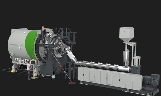 Large-Diameter Pipe Line Expertise From Battenfeld-Cincinnati is Unique