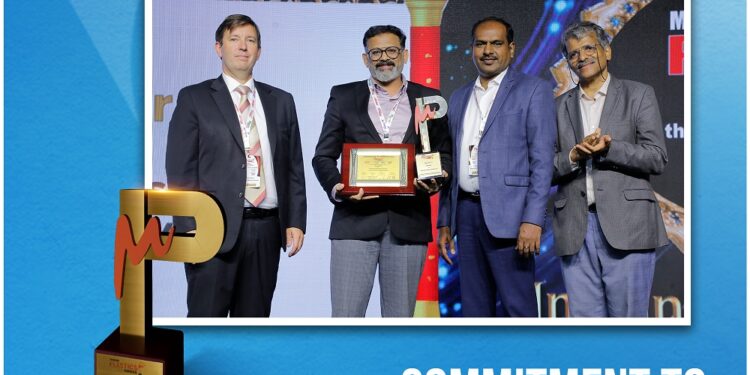 Aqua Star's MD Mr. Seejo Ponnore was Honored with the Modern Plastic Award 2024 for the Innovative Finished Product Category