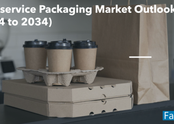 Foodservice Packaging Market is Expected to Expand by 6% CAGR Through 2034