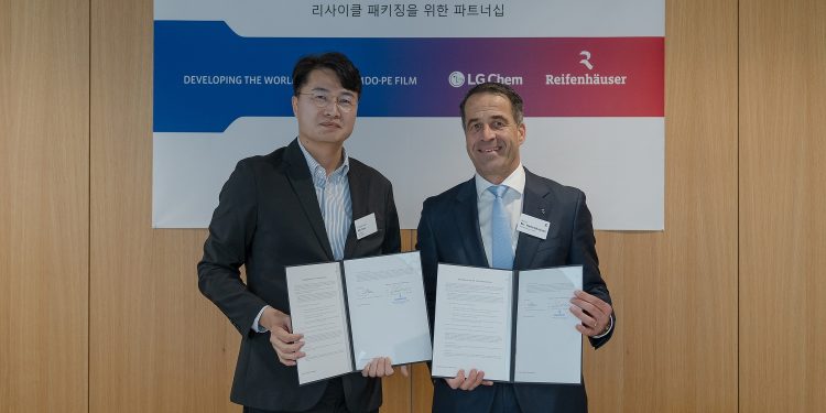 LG Chem and Reifenhäuser Agree to Collaborate on Establishing Competitive MDO PE Films for Sustainable Packaging