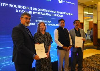 USIBC Signs MOU with Government of Telangana, Hosts AI and GCC Industry Roundtable