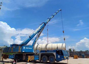 Vatana Phaisal Chooses Sarens To Carry Out Heavy Lifting Tasks At Its Plant In Sattahip, Chonburi