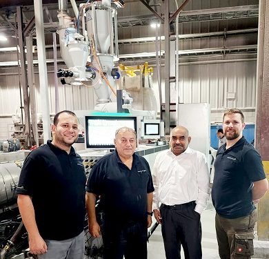 Advanced Dosing Unit Drives Bahrain Pipes’ Decision for New PVC Extrude