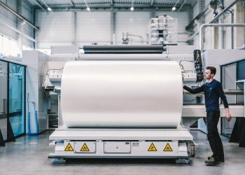 SML Launches a New Turret Winder for Cast Jumbo Rolls with a Diameter of up to 1,500 mm