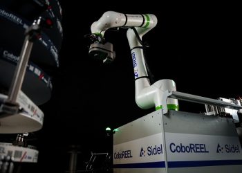 Sidel’s CoboREEL Redefines Labelling Efficiency with Cobotics and 18-Reel Autonomy