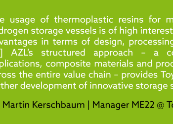 Toyota Highlights the Importance of Comparative Design Evaluation in AZL’s Joint Partner Project on Thermoplastic Pressure Vessel