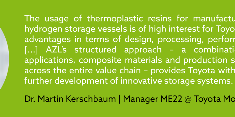 Toyota Highlights the Importance of Comparative Design Evaluation in AZL’s Joint Partner Project on Thermoplastic Pressure Vessel