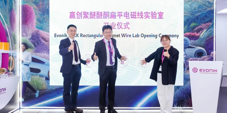 Evonik Opens New Magnet Wire Innovation Lab For PEEK Solutions In China