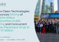 Aduro Clean Technologies Secures US$15.64 Million Through Public Offering