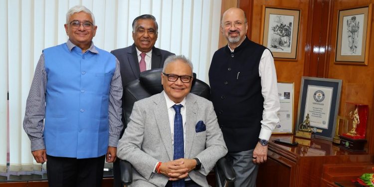 Dr. Raju Desai Elected President of Plastindia Foundation for the Term 2026–28